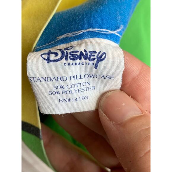 Vintage Disney Collection Pinocchio Geppetto Double Sided Pillow Case Kids - Picture 8 of 9